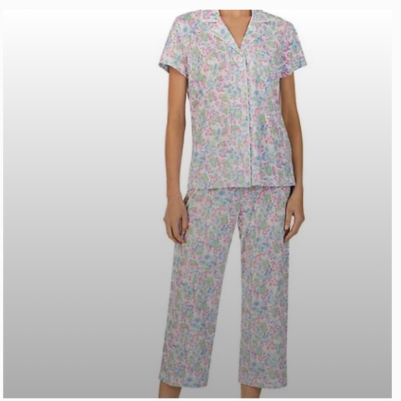 🔥SALE 🔥Valentine’s day 💖NWT PLUS 3X LAUREN Ralph Lauren Pajama Set COTTON - Picture 6 of 11